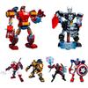 Avengers Building Block Figures Create Your Own Heroes With This Diy Set