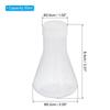 1/2/4Pcs 50-1000ml Plastic Erlenmeyer Flask with Screw Caps Clear Narrow Mouth Conical Flask Container For Laboratory Experiment