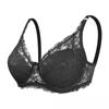 European and American Women Underwear Top Plus Size Brassiere Padded Thin Cup Lace Bra Adjustable Comfortable Lingerie