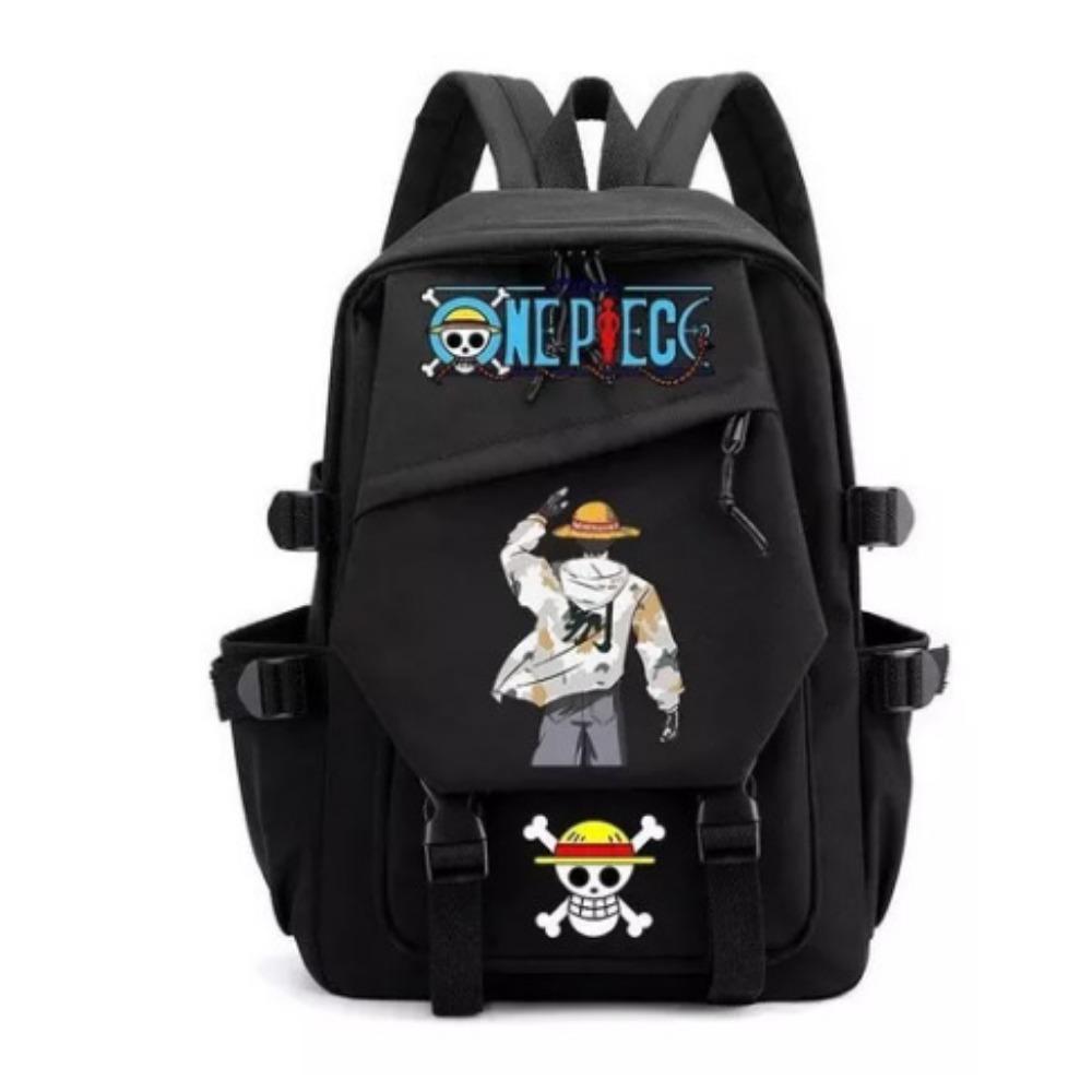ONE PIECE High School Junior High School Student Elementary School Bag Luffy Fashion Trend Large Capacity Teen Backpack