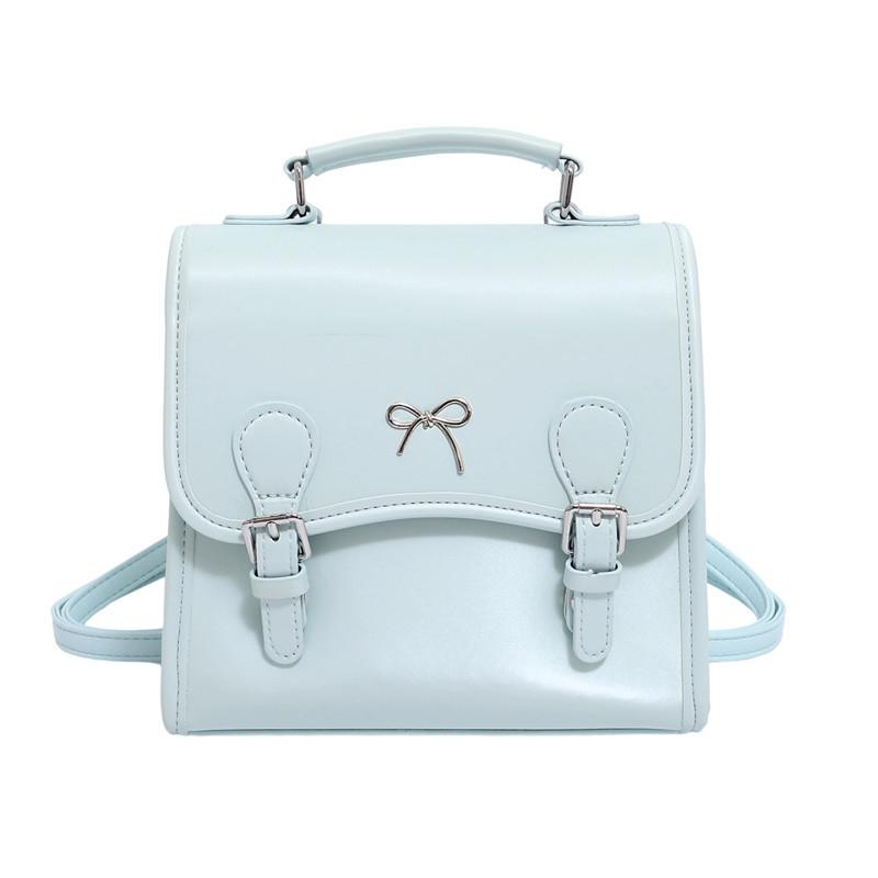 Korean version of fashion handbag bag women's new fashion simple backpack college style versatile shoulder backpack