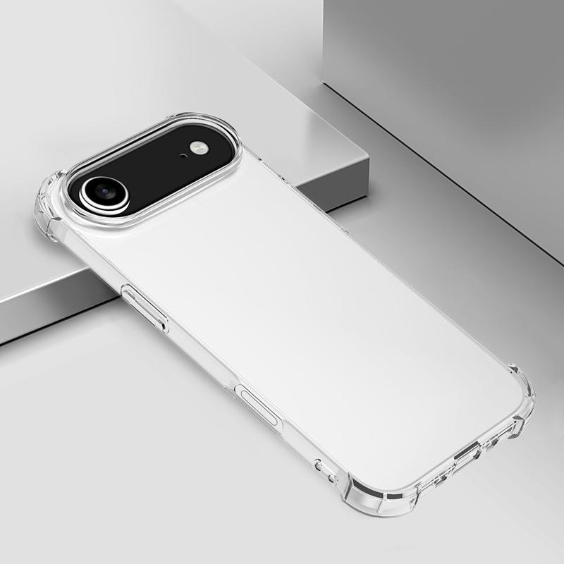 Shockproof Silicone Soft Case For iPhone 17 Pro Max iPhone17 Air Ultra Thin Clear Back Cover For iPhone17ProMax 17Pro 17Air Slim