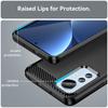 For Mi 12 Lite Case Cover For Xiaomi Mi 12 Lite Pro 12X Capas Shockproof Back Carbon Fiber Soft TPU Cover For Mi 12 Lite Fundas