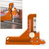 For Woodworking Height Gauge Ruler for Table Saw 0-60mm / 0-2.5in Adjustable Aluminum Depth Gauge for DIY Projects