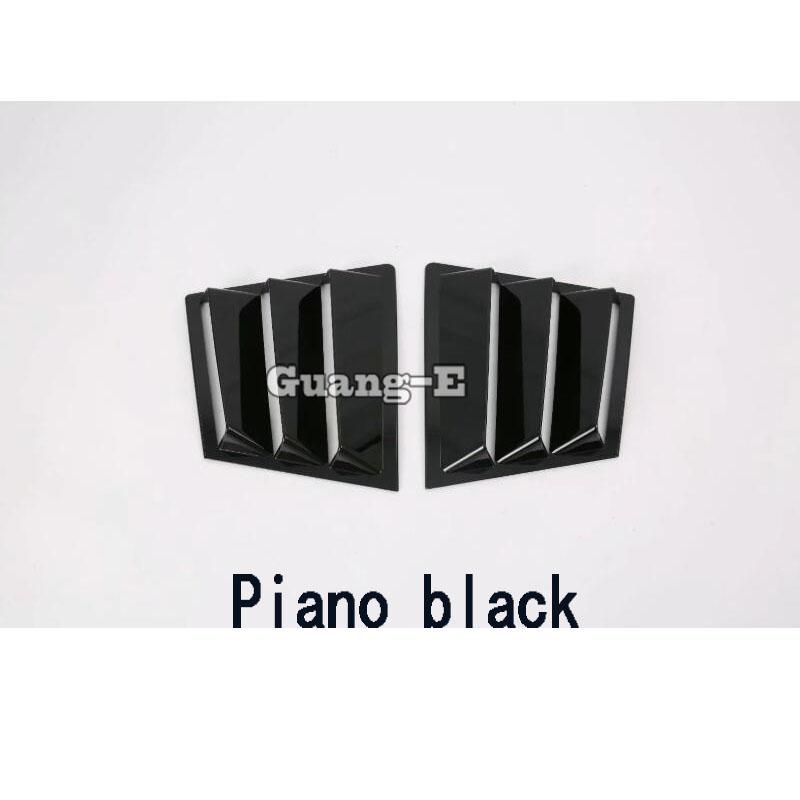 For Mazda6 Mazda 6 Atenza 2014 2015 2016 2017 2018  Sticker Cover Rear Spoiler Side Triangle Wing Window Bezel Trim Frame