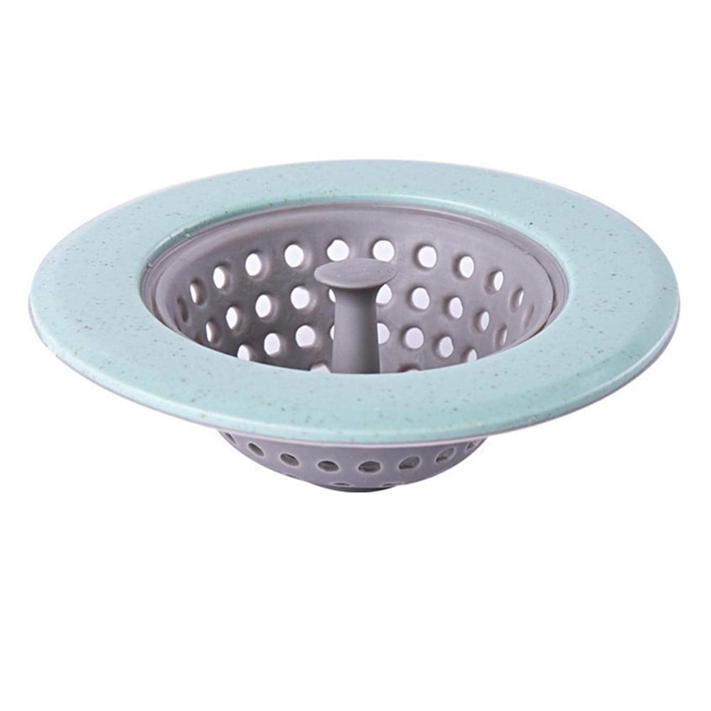 Silicone Anti-Cloggin Floor Drain Hair Stopper Bath Catcher Bathroom Accessories Kitchen Sink Strainer Sewer Filter Shower Cover