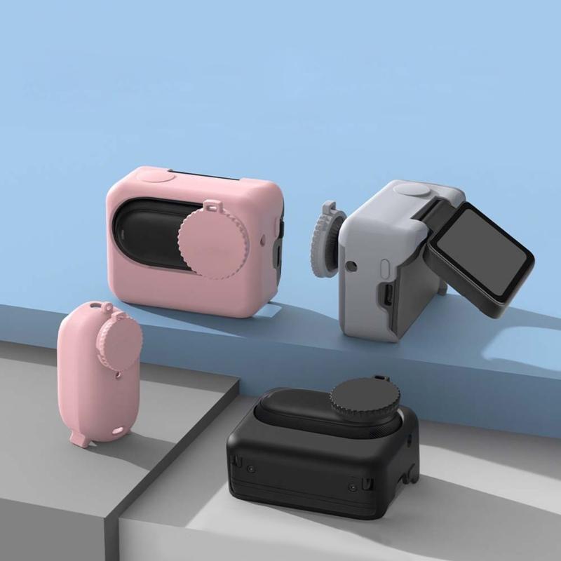 For 360 GO 3S Camera Silicone Case Antiscratch Protective Thumb Camera Silicone Soft Skin Protector Camera Accessories