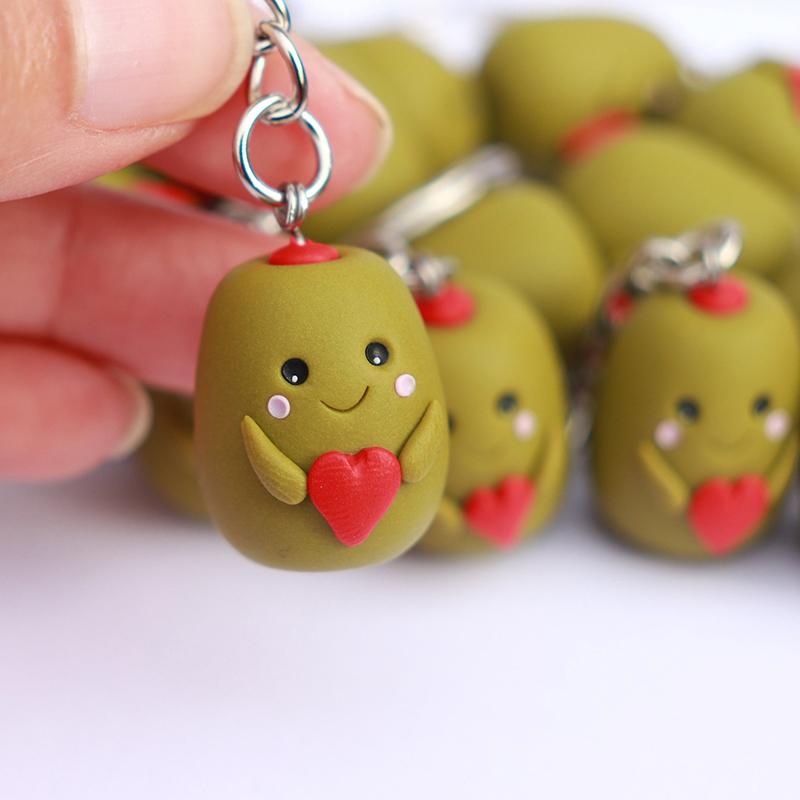 Olive You KeyChain Only You Olive KeyChain Pendent Convenient And Easy To Hang Stylish Pendant Birthday Valentine's Day Gift