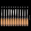 File Wood Rasp File Set Woodworking Professional Gouges Durable 12 Pieces