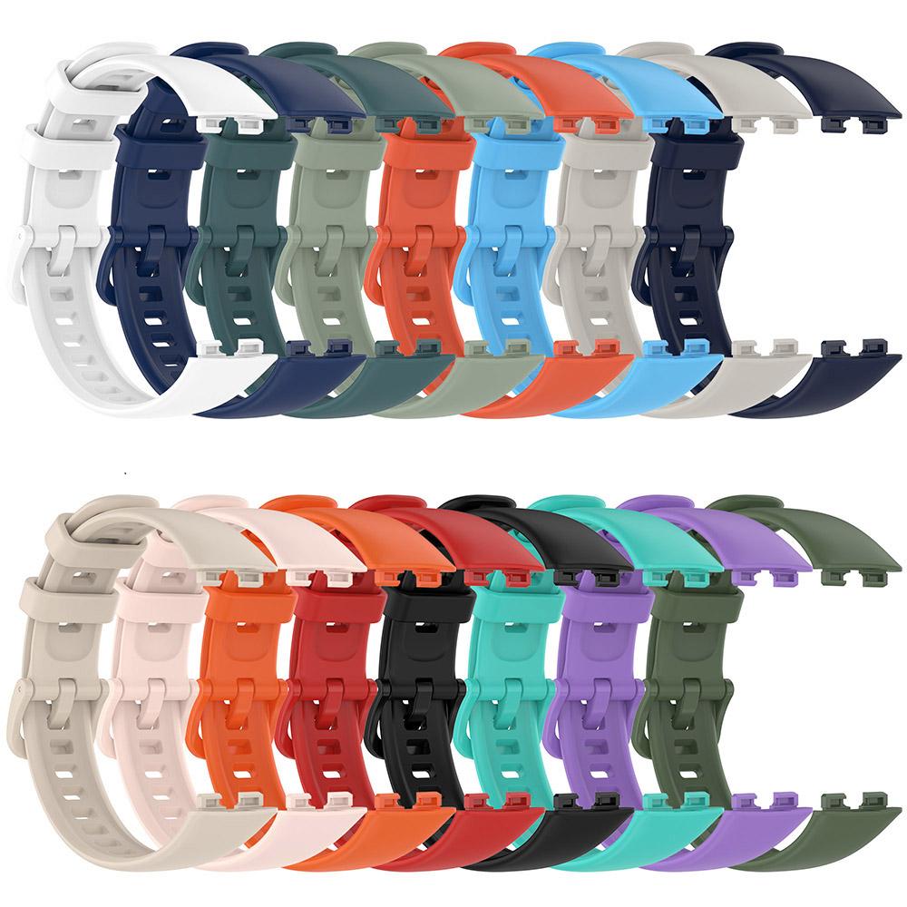 Silicone Wrist Strap For Huawei Band 8 9 10 Smart Bracelet Wristband