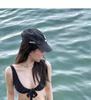 Korean-Style Women's One-Shoulder Halter High-Waisted Tummy-Slimming One-Piece Swimsuit for Resort Wear