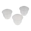 50pcs Disposable Shot Cup 60ml Kung Fu Tea Cup Drinkware Clear Plastic Tea Cup  Office