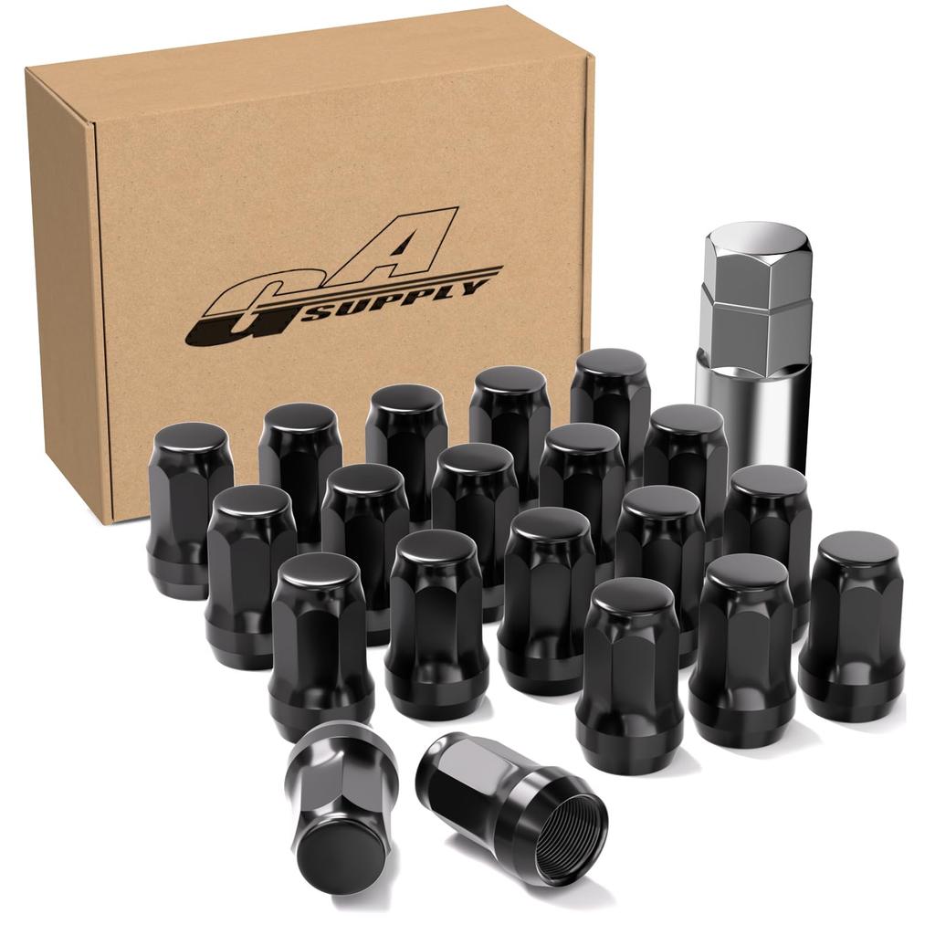 GAsupply Wheel Lock Nuts, M12 x P1.5, Compatible with Minicars and Standard Cars by