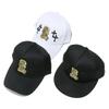 Ladies spring and summer new visor retro trend hip hop hat cross baseball cap