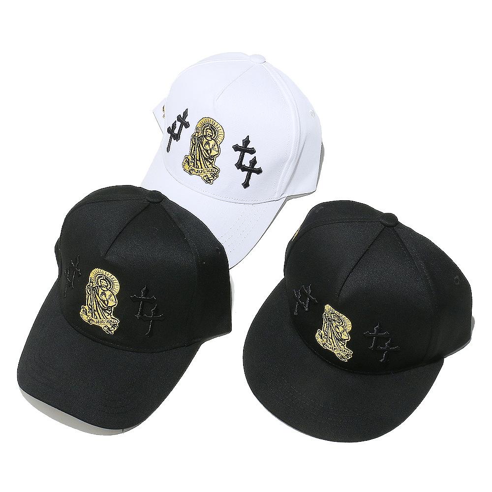 Ladies spring and summer new visor retro trend hip hop hat cross baseball cap