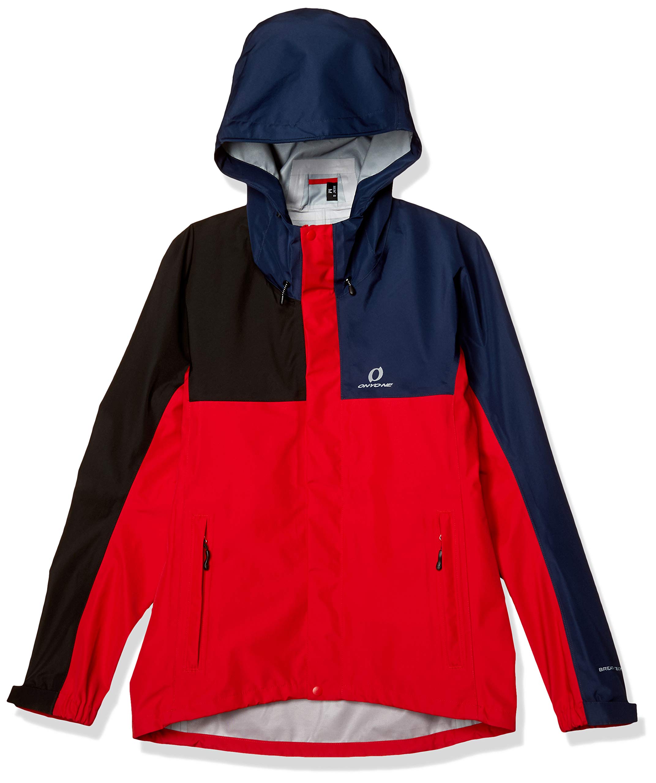 

ONYONE Rain Red Size S Size Men s 3-Layer Jacket, ODJ92031, Mix, (Japan S)
