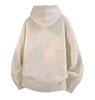 2025 Men's & Women's Dark Gray Hooded Knit Cardigan - American Style Casual Sweater for Autumn & Winter.