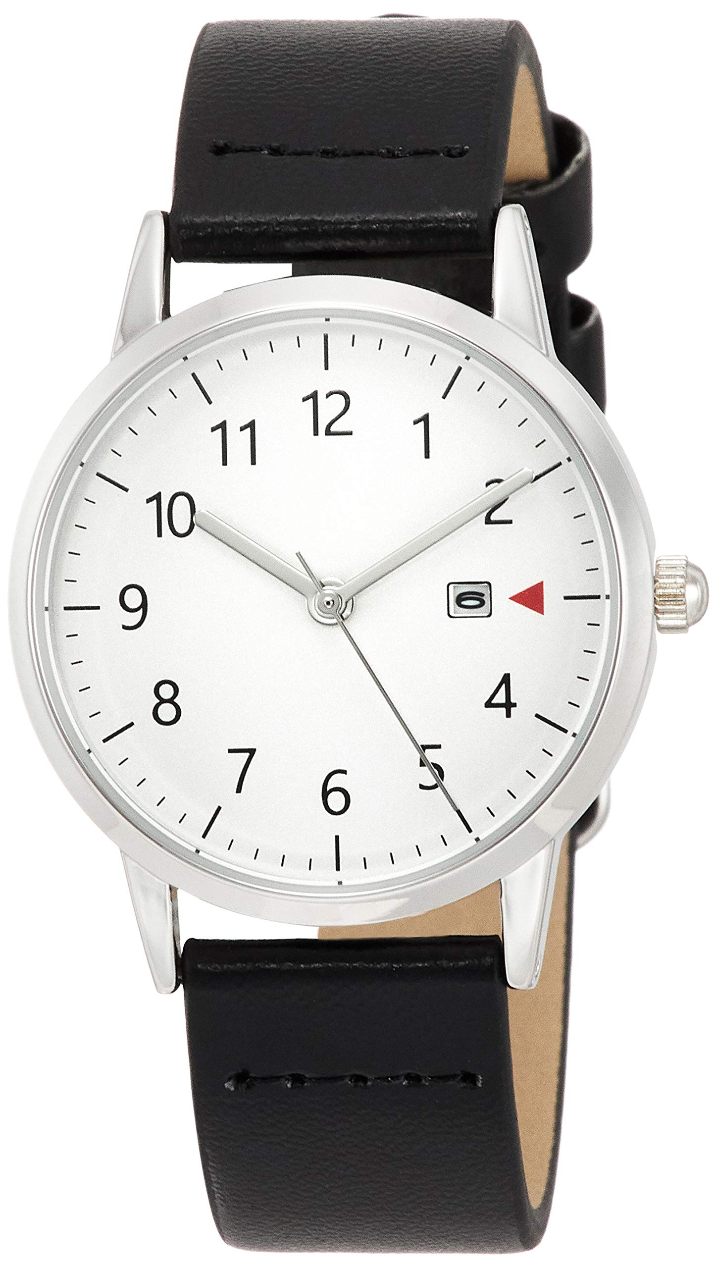 

[Fieldwork] Watch Fieldwork Analog Grand Date Display Leather Strap FSC149-5 Black