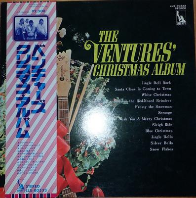 LP Record VENTURES  Ventures Christmas Album LLS80333 Liberty 1975 Japan Rock Used