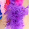 Feather Scarf Party Sequin Foil 2 Meters Long Adult Size Scarf Parties Celebrations Stage Performances Fluffy Scarf
