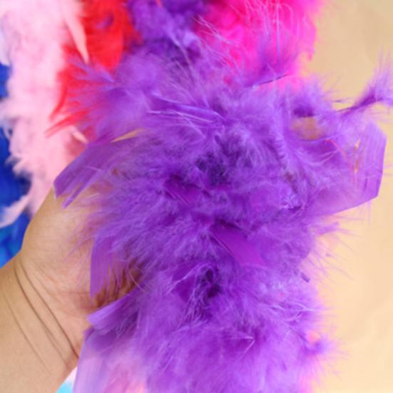 Feather Party Parties Sequin Foil 2 Scarf Celebrations Stage Performances Fluffy