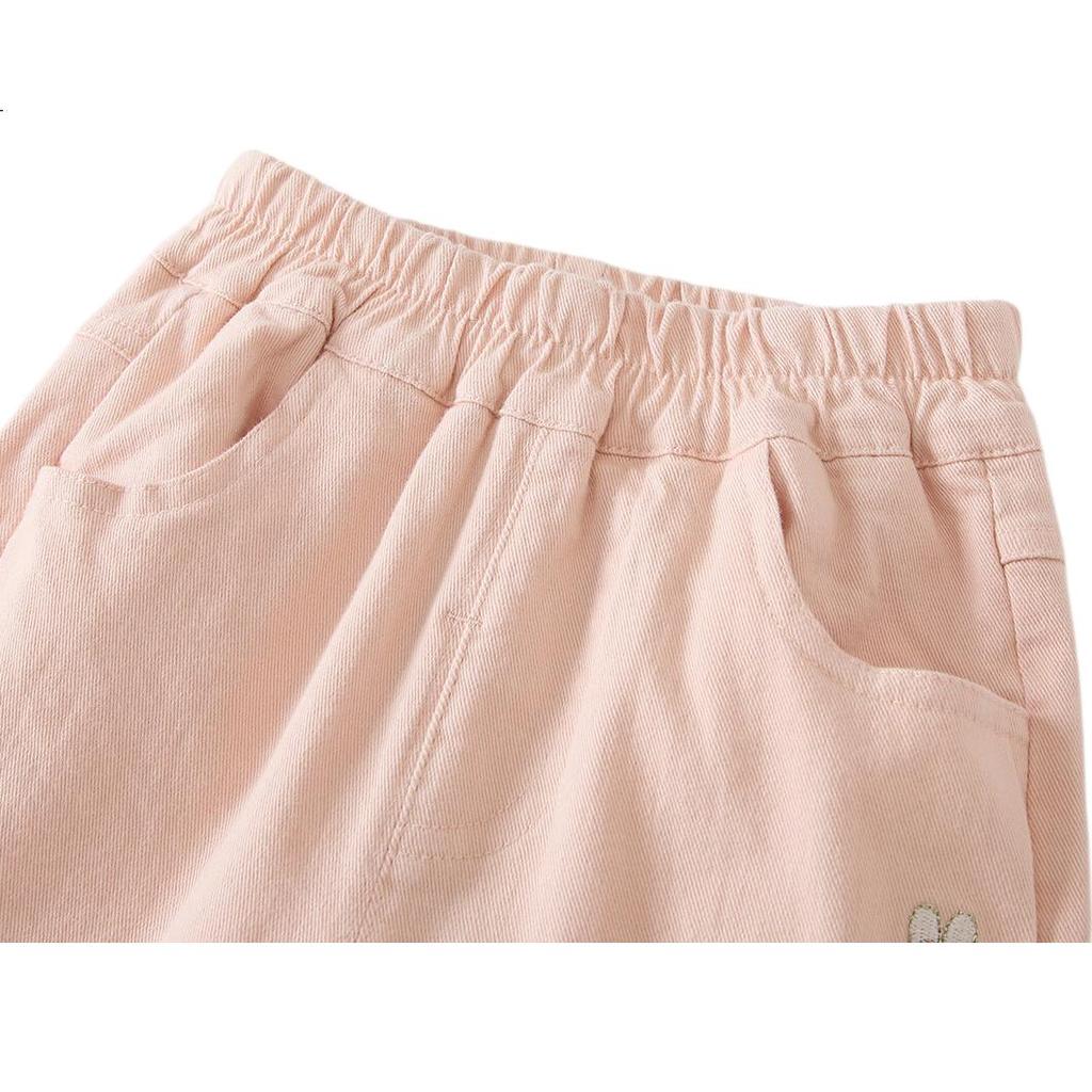 VOONLIE Girls' Pants Spring Collection 2026 New Stylish Children's Casual Trousers Long Pants Baby Versatile Straight-Leg Pants Spring And Autum