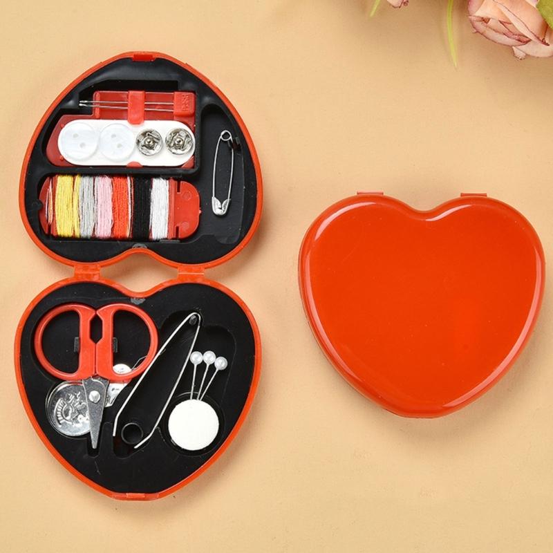 Travel Sewing Portable Mini Sewing Supplies Includes Needle Thread for Beginners