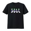 Retro 8Bit Pixel Lemmings Road Video Game Gamer T Shirt Geek Nerd Gaming Style Vintage Washed Top For Everyday Wear Fashion