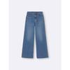 Gu By Uniqlo Baggy Flare Jeans+ec  Length 81.0 Cm 