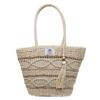 Seaside vacation leisure large-capacity woven bag 2025 summer new Korean version fashion straw bag versatile shoulder bag