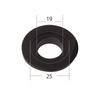 AN-3 Padded Rubber for Trailer Air Coupling, Inner Diameter Bottom 16mm - Upper Inner