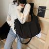 Tide cool fashion casual light luxury niche nylon bag large capacity women's shoulder commuter messenger bag