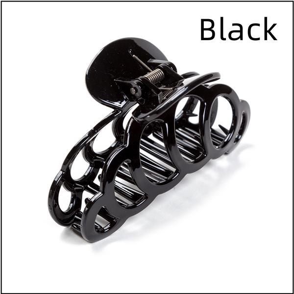 Yinminez High Quality Large Hair Claws Crab Hair Clips For Women Thick Hair Black Hair Clips Accessories Birthday Gifts