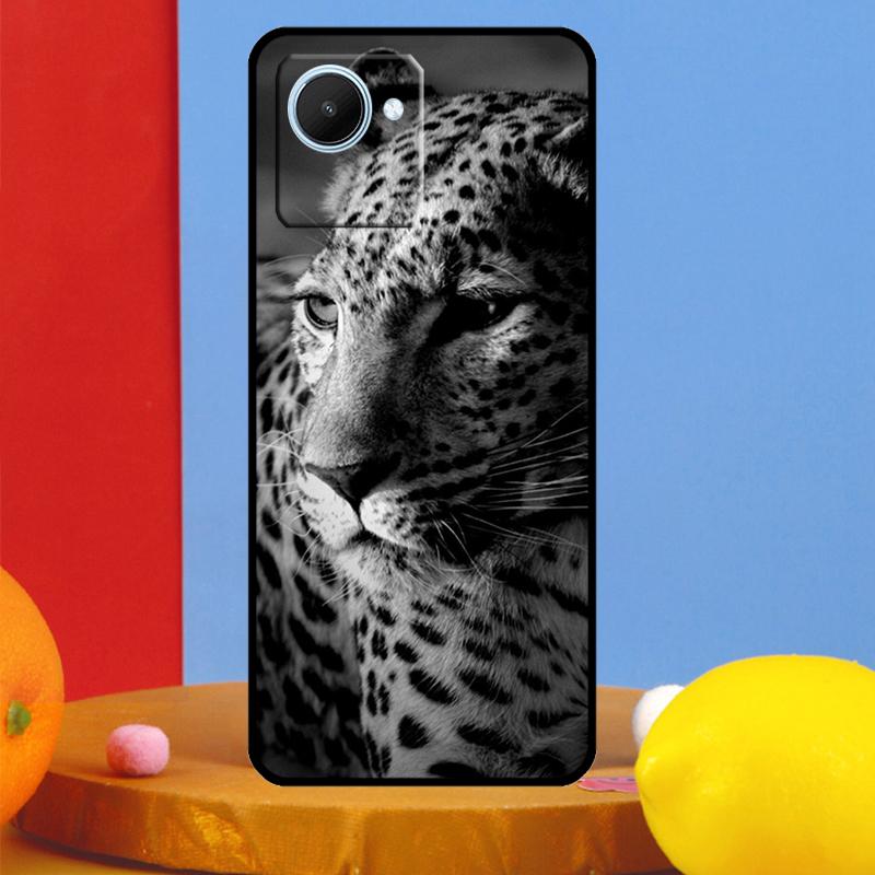 Případ Cheetah Panther Snow Cheetah pro Realme C55 C53 C67 C51 C35 C33 C31 C30 C25s C21Y GT Neo 6 5 9 10 11 12 Pro Plus