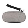 Insulin Cooler Bag Cooling Storage Carrying Pouch Zipper Design for Indoor Outdoor Grey
