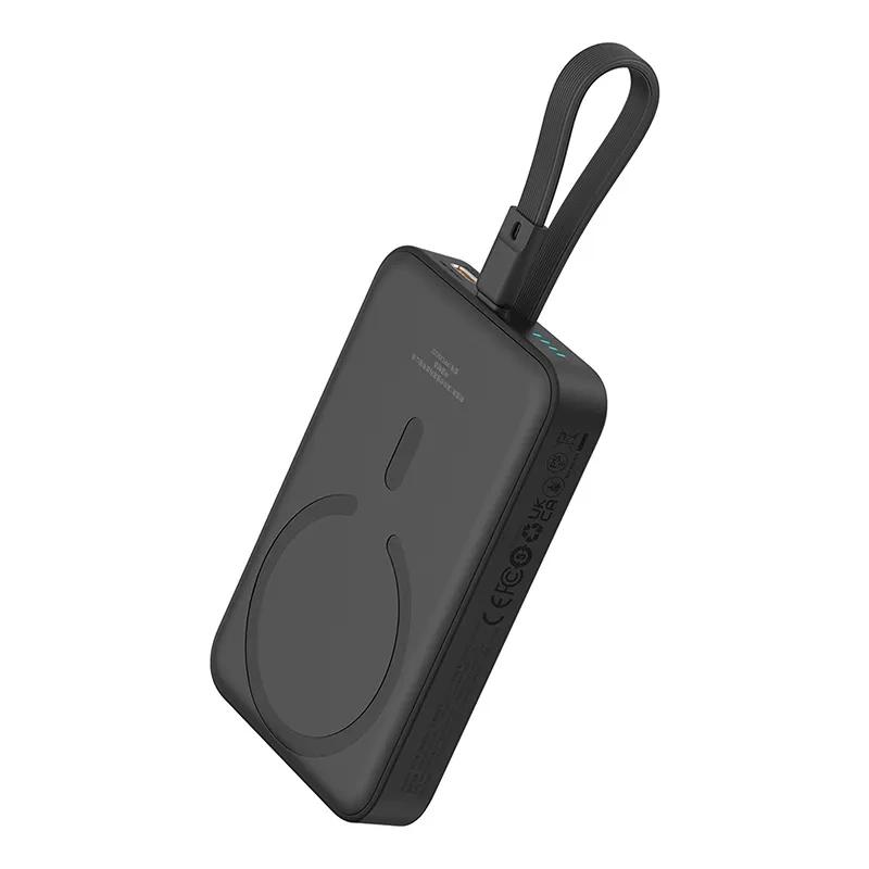 Powerbank Magnetyczny Baseus Magnetic Mini 10000Mah, Lightning 20W Magsafe (Czarny)
