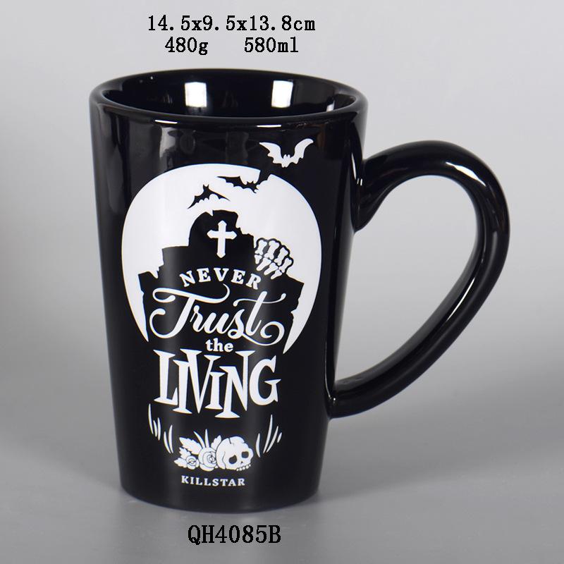 Neue Hohe V Keramiktasse Nordischer Ins Stil Kaffee Trichter Tasse V Tasse Killstar Großer Kegelbecher