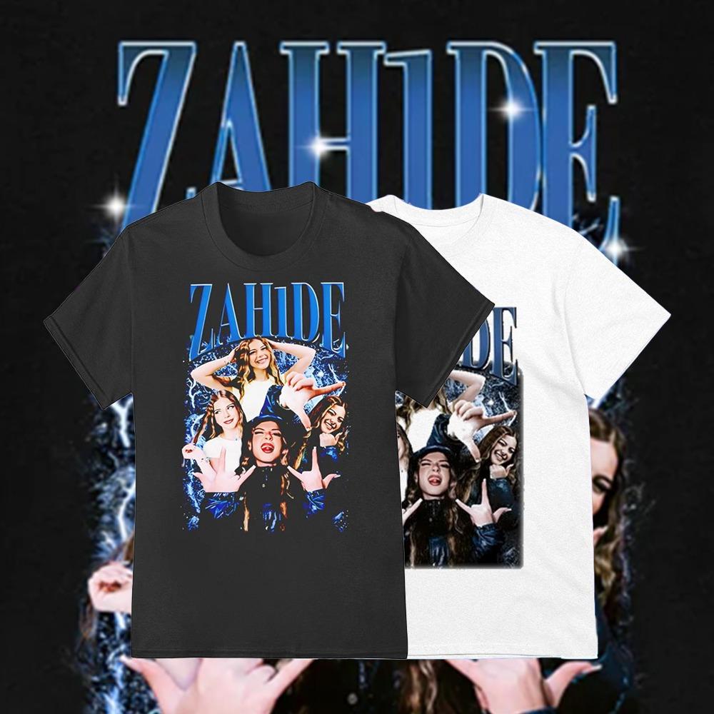 Menn Ny Zahide Ballert På Lydløs Limited T-skjorte-Unisex T-skjorte Hiphop Merch Tee Menn Kvinner Rund hals Mote Y2k SommerTopper