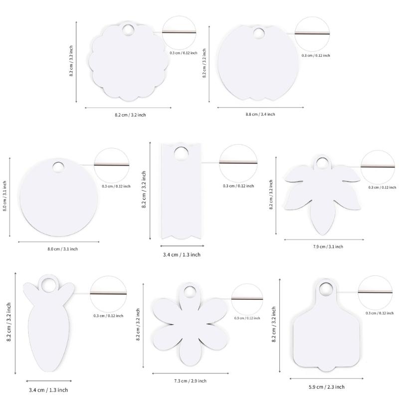 10pz Targhette Nome Vuote per Tazze da Sublimazione 40oz Tavola per Trasferimento Termico per Fai da Te e Artigianato Targhetta Personalizzata