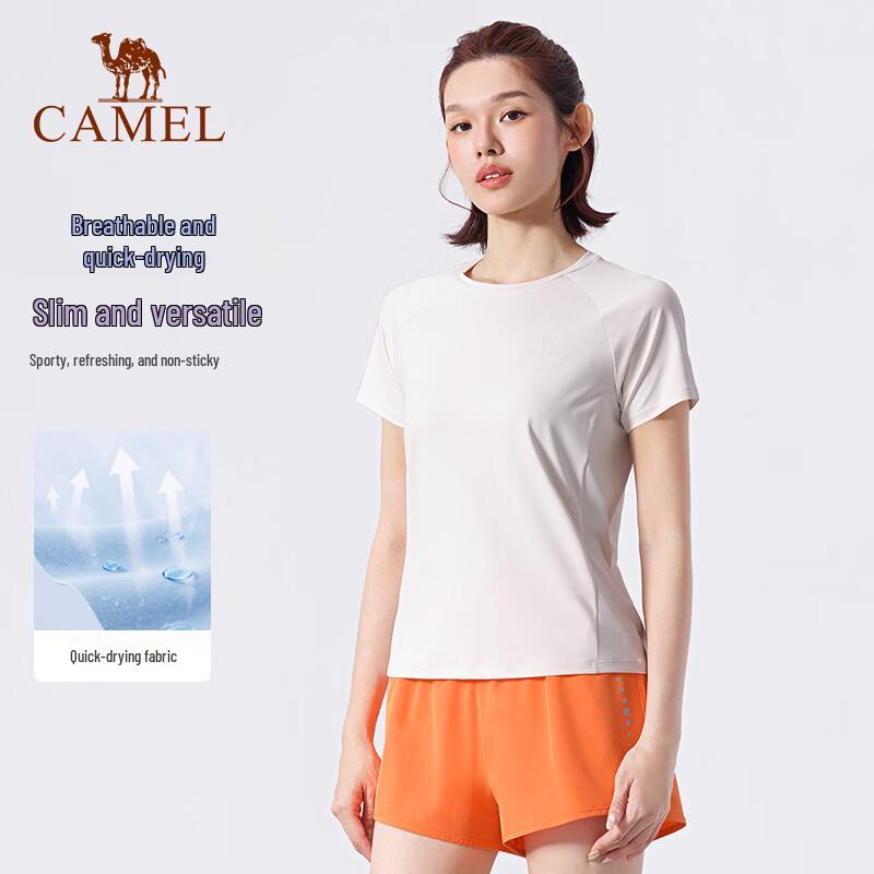 CAMEL Women s Quick-Dry Sports T-Shirt XXL