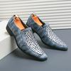 Herren Leder Spitzschuhe Lässige Schuhe Luxus Mode Street Herren Slipper Schuhe Slip-on Senior Lässig Leichte Hochwertige Schuhe