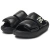 MLB New York Yankees Slip-Resistant Abrasion-Resistant Slide Slippers Unisex Black White Sneakers 3ALPBLX43-50BKS