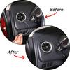 Soft Carbon Fiber Side Air Vent Frame Sticker For Mitsubishi Eclipse 2006-2011