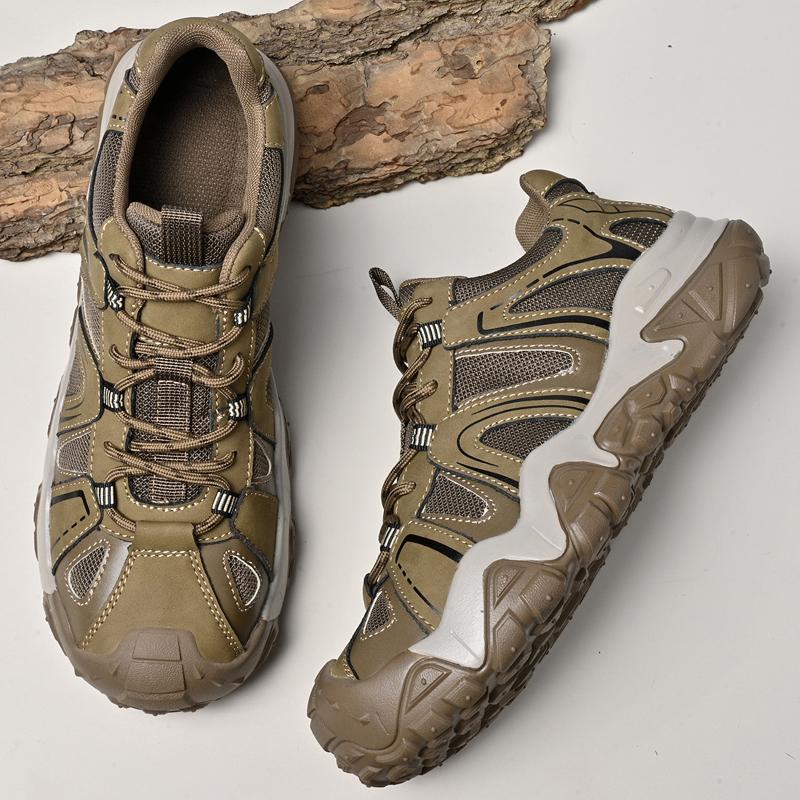 New Flat Designer Shoes Men's Casual Leather Walking Oxford Shoes British Style Comfy All Day Wear Outdoor Lace-Up Shoes