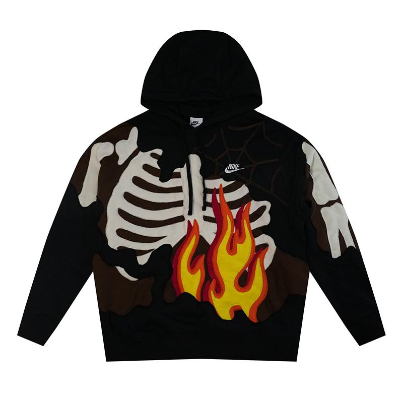 Худи Nike Sportswear Унисекс Черный Коричневый Красный BV2655-010(Группа1999-) XL