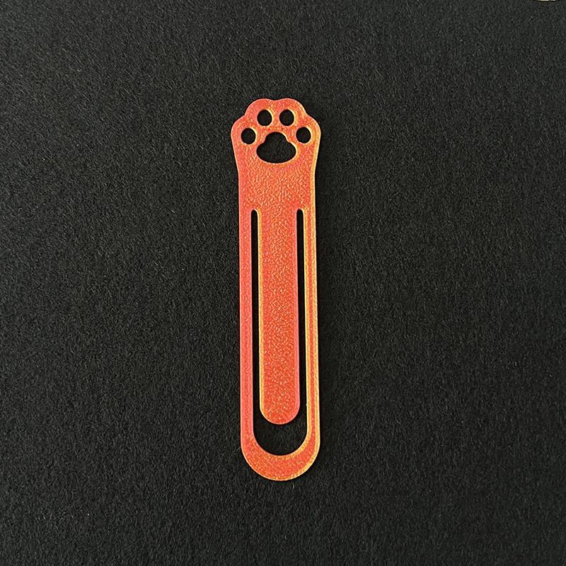 Mini Kitten Bookmark - Cute Cat Paw Bookmark Cat Bookmark Book Accessories Cute Stationery School Supplies