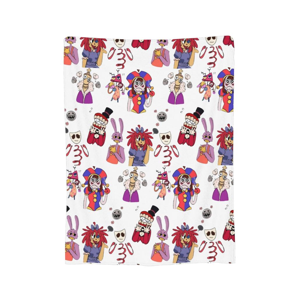 Hoppers Glow Text Tom Lizard Meme Blankets Wool Funny Breathable Throw Blanket for Bedspread Spring Autumn