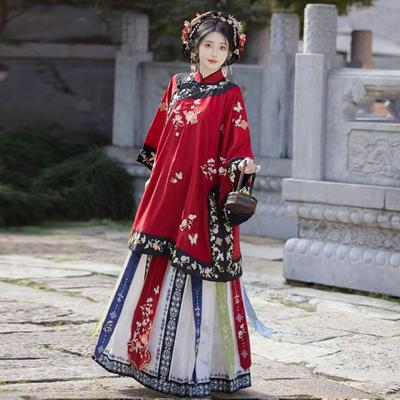 Da Yuan Luo Yi Qing Han Dynasty Antique Clothing Heavy Industry Embroidery Late Qing Dynasty Pingyao Jin Shang Young Grandma