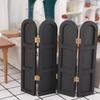 Miniature Room Divider Screen With Foldable Panel For 1:12 Doll House Scene Setting And Craft Model Collection Decors