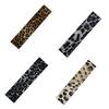 Stylish Leopard Print Elastic Hairband For Sports Yoga Gym Workouts Sweat Absorbent NonSlip Hairband